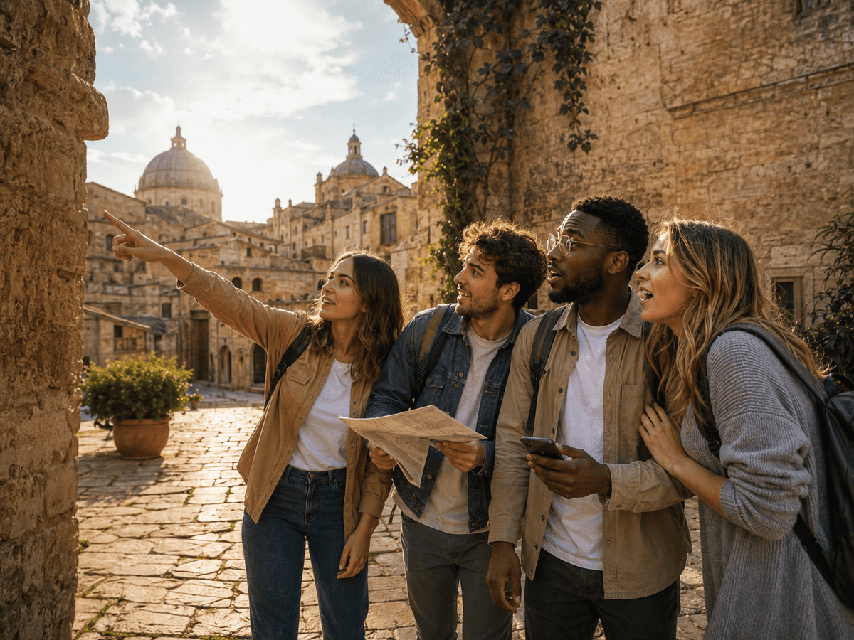 City scavenger hunt in Siena